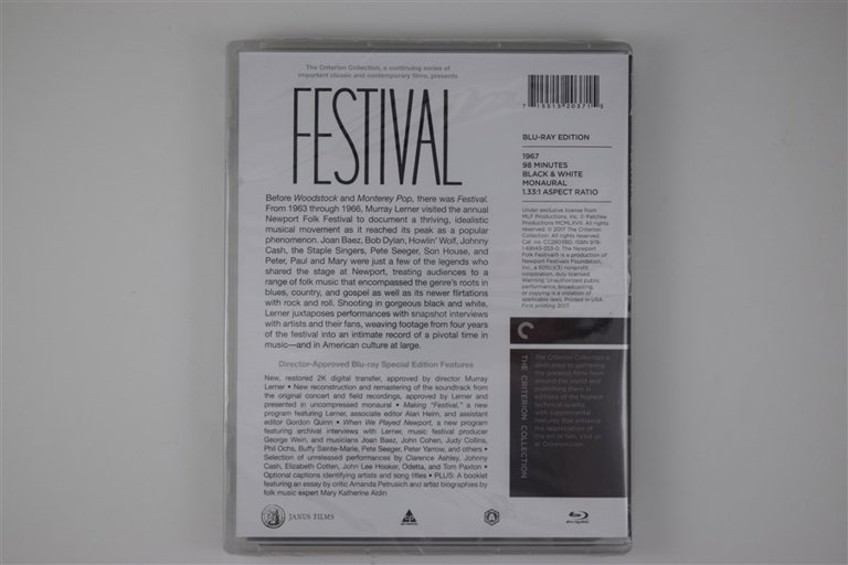 Packaging photo for Festival