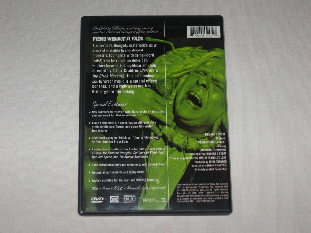 Packaging photo for Fiend Without a Face