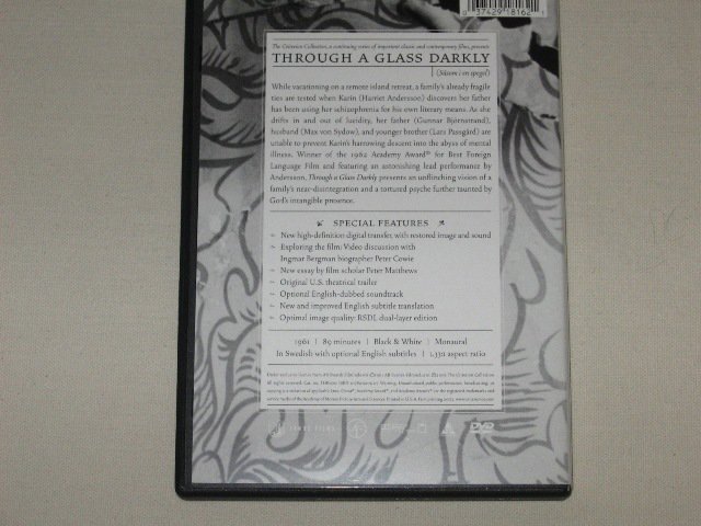 Packaging photo for Through a Glass Darkly