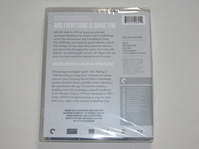 Packaging photo for And Everything Is Going Fine