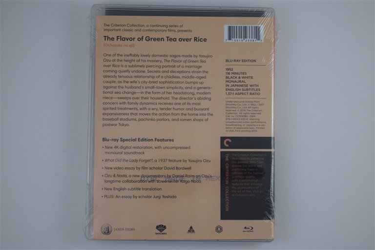 Packaging photo for The Flavor of Green Tea over Rice