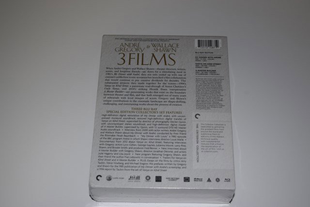 Packaging photo for André Gregory & Wallace Shawn: 3 Films