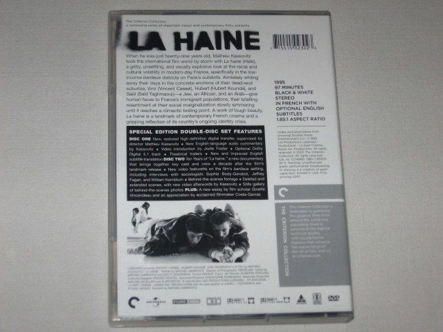 Packaging photo for La haine