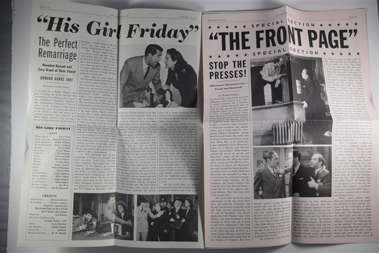 Packaging photo for His Girl Friday
