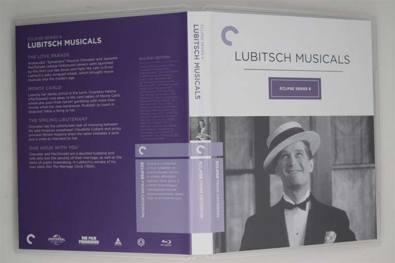 Packaging photo for Eclipse Series 8: Lubitsch Musicals