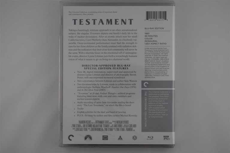 Packaging photo for Testament