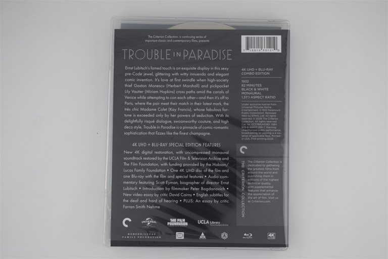 Packaging photo for Trouble in Paradise