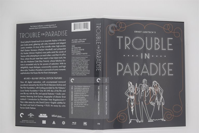 Packaging photo for Trouble in Paradise