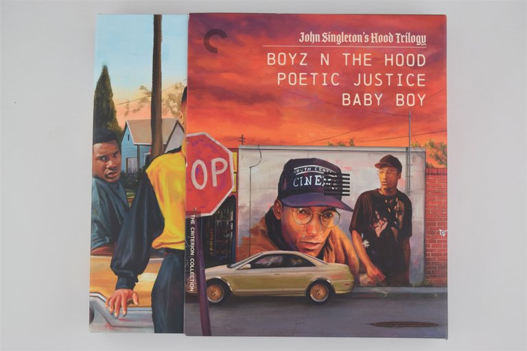 Packaging photo for John Singleton's Hood Trilogy