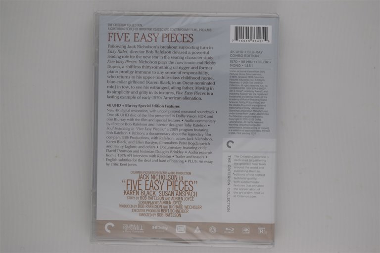 Packaging photo for Five Easy Pieces