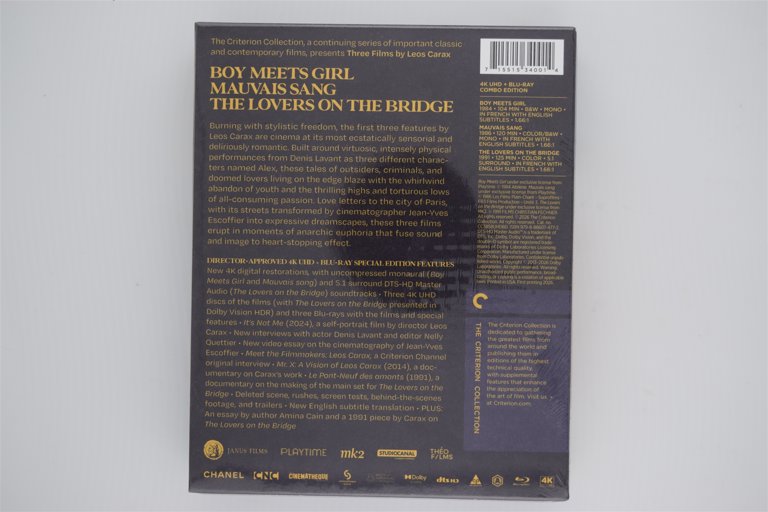 Packaging photo for Three Films by Leos Carax