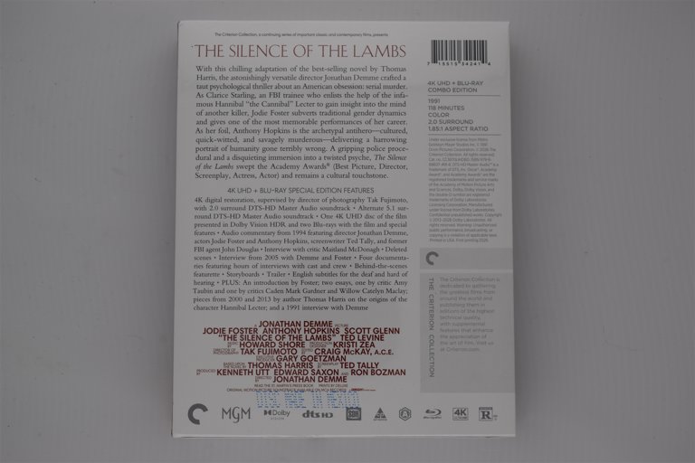 Packaging photo for The Silence of the Lambs