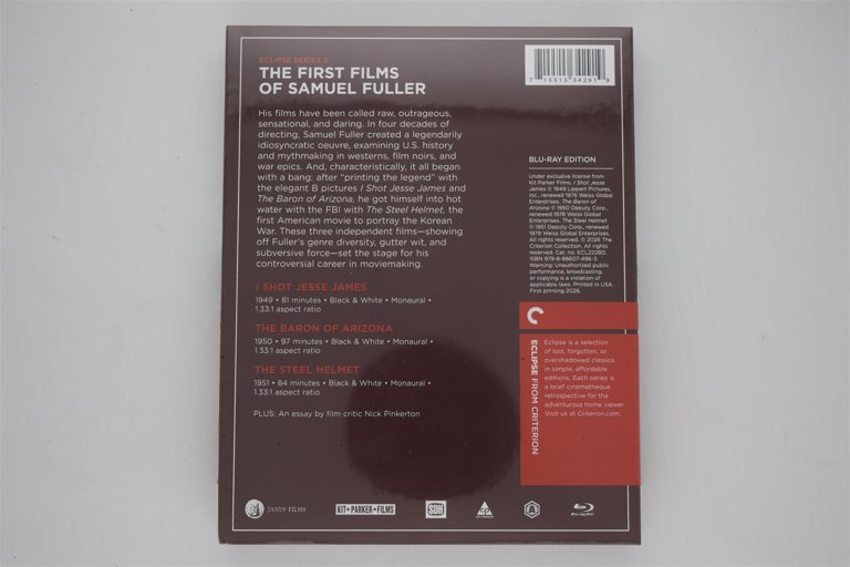 Packaging photo for The First Films of Samuel Fuller