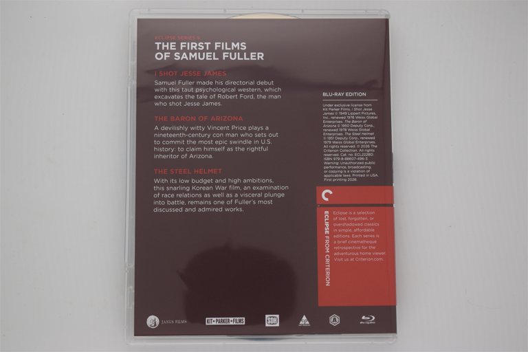 Packaging photo for The First Films of Samuel Fuller