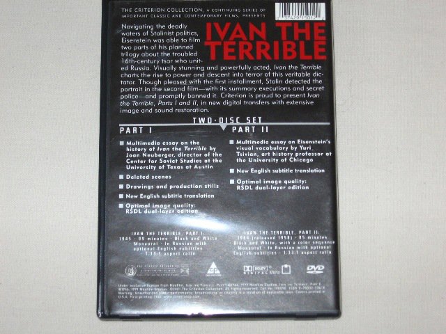 Packaging photo for Ivan the Terrible