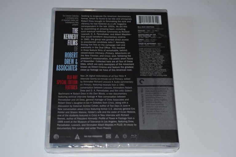 Packaging photo for The Kennedy Films of Robert Drew & Associates