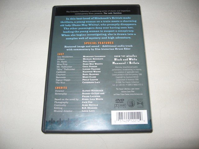 Packaging photo for The Lady Vanishes
