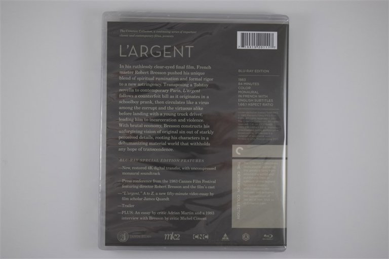 Packaging photo for L’argent
