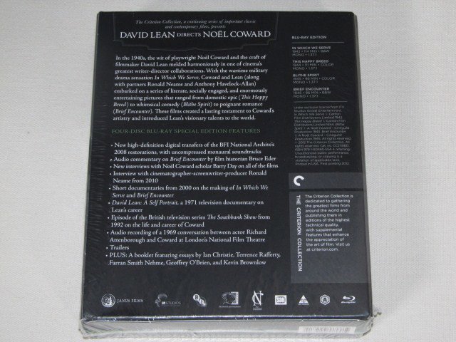Packaging photo for David Lean Directs Noël Coward