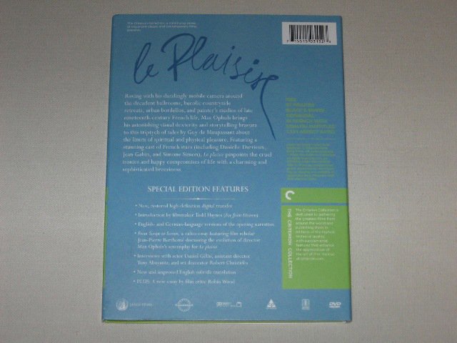 Packaging photo for Le plaisir