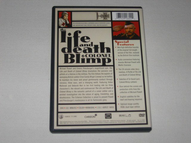Packaging photo for The Life and Death of Colonel Blimp
