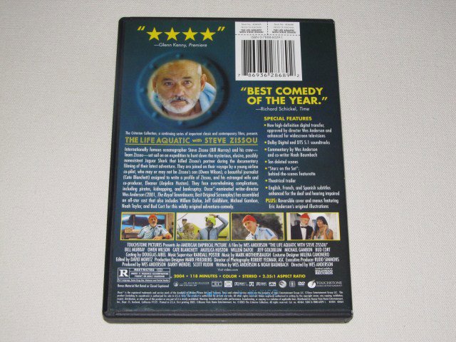 Packaging photo for The Life Aquatic with Steve Zissou