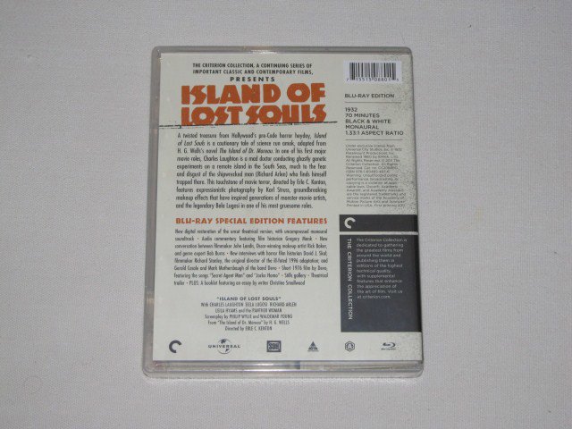 Packaging photo for Island of Lost Souls