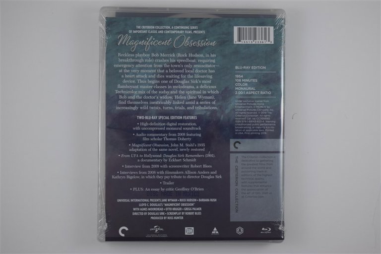 Packaging photo for Magnificent Obsession