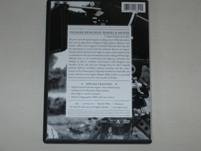 Packaging photo for Ingmar Bergman Makes a Movie