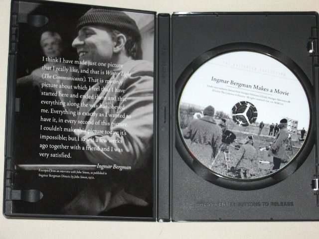 Packaging photo for Ingmar Bergman Makes a Movie
