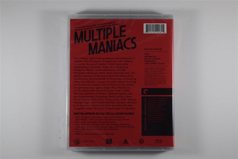 Packaging photo for Multiple Maniacs