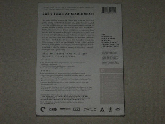 Packaging photo for Last Year at Marienbad