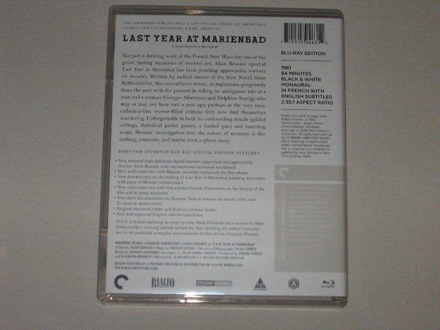 Packaging photo for Last Year at Marienbad