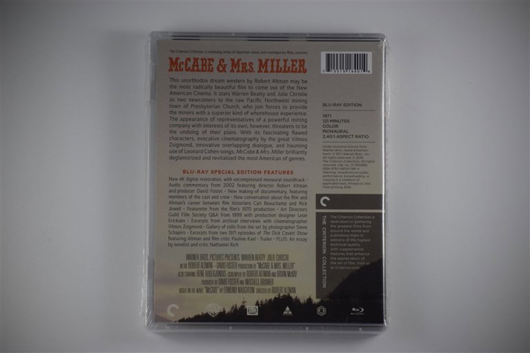 Packaging photo for McCabe & Mrs. Miller