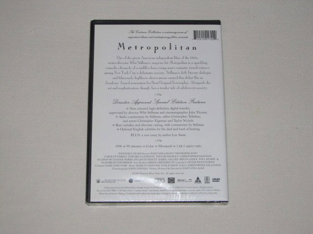 Packaging photo for Metropolitan