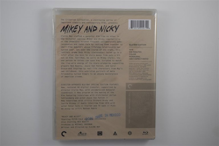 Packaging photo for Mikey and Nicky