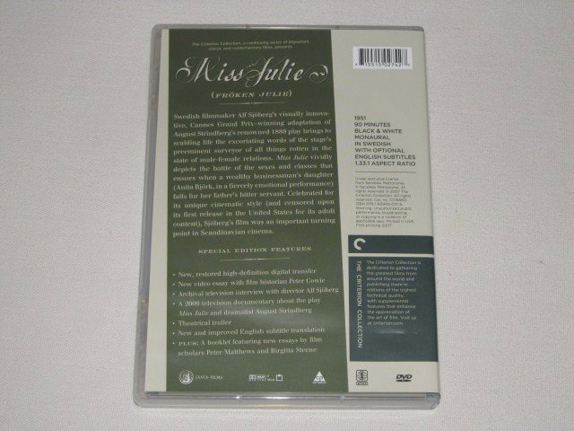 Packaging photo for Miss Julie