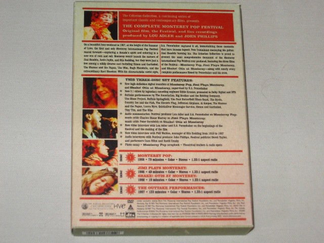 Packaging photo for The Complete Monterey Pop Festival