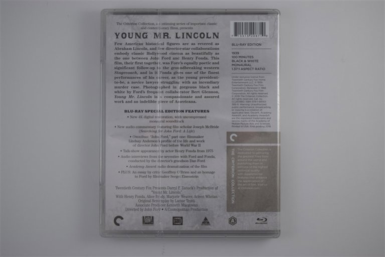Packaging photo for Young Mr. Lincoln