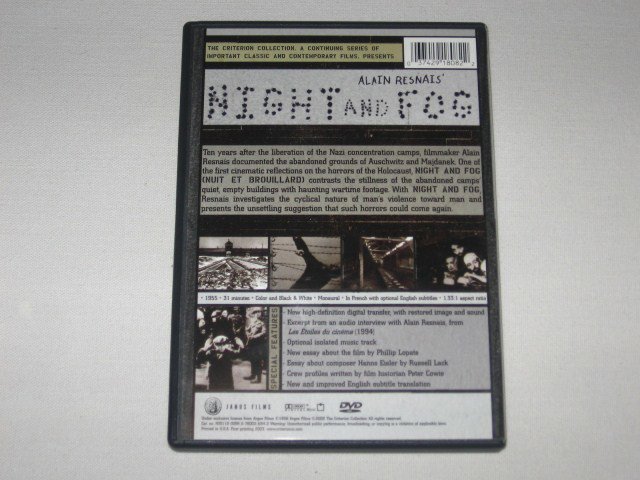 Packaging photo for Night and Fog