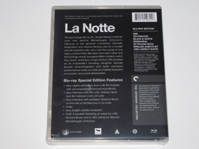 Packaging photo for La notte