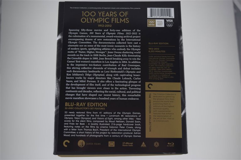 Packaging photo for 100 Years of Olympic Films