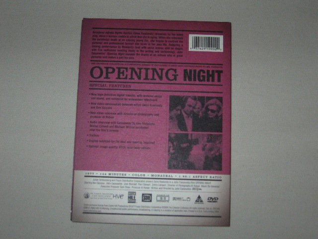 Packaging photo for Opening Night