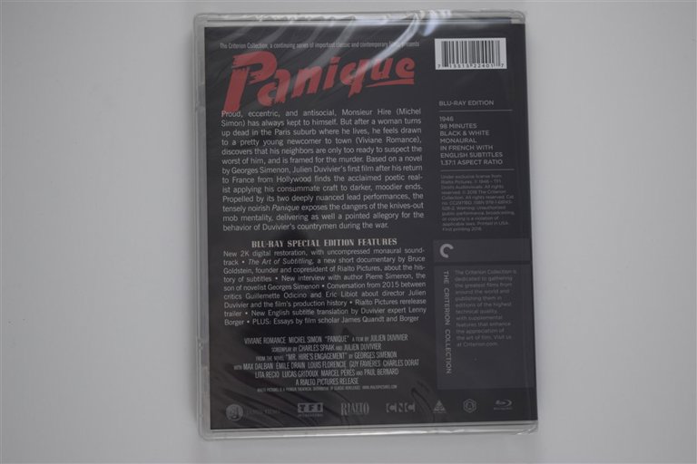 Packaging photo for Panique