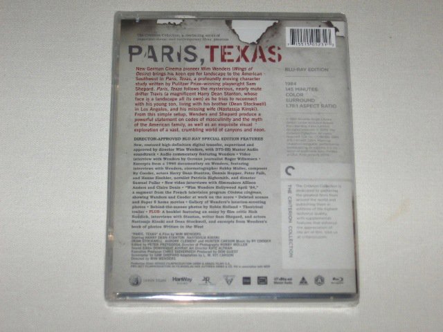 Packaging photo for Paris, Texas