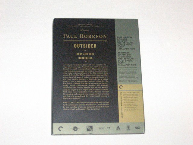 Packaging photo for Paul Robeson: Outsider