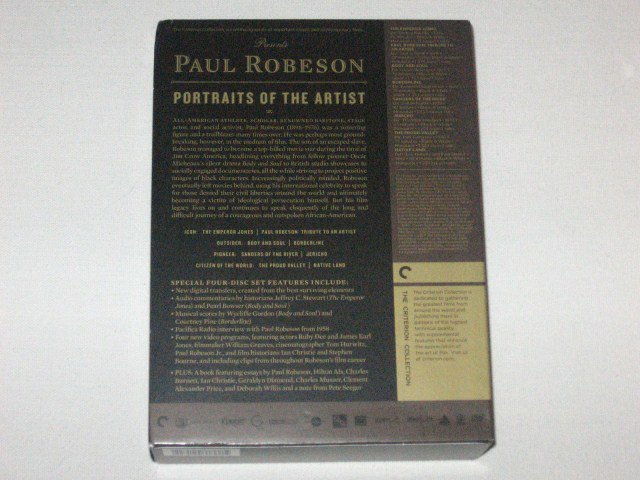 Packaging photo for Paul Robeson: Portraits of the Artist
