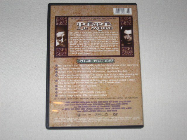 Packaging photo for Pépé le moko