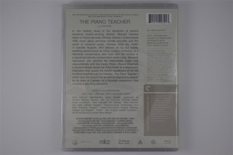 Packaging photo for The Piano Teacher