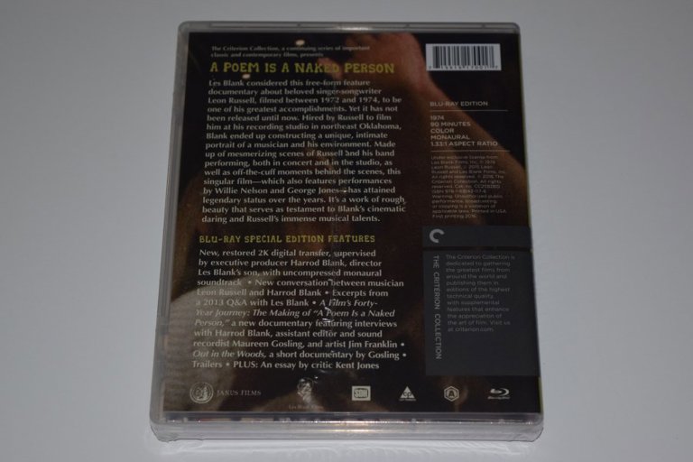 Packaging photo for A Poem is a Naked Person